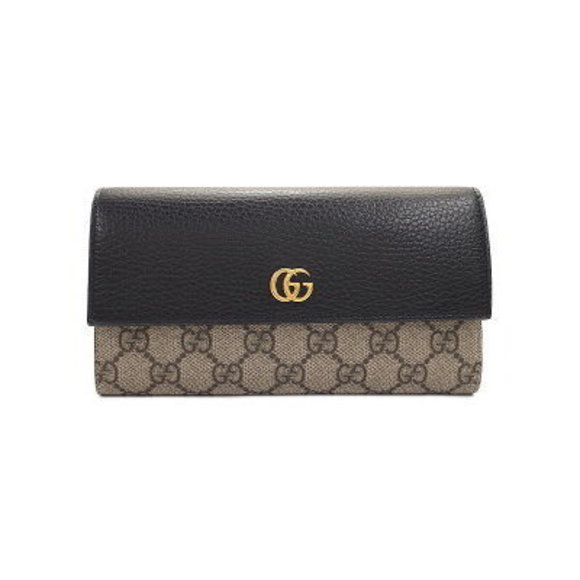 Gucci GG Marmont Leather Continental Wallet Bifold Long - Picture 1 of 5